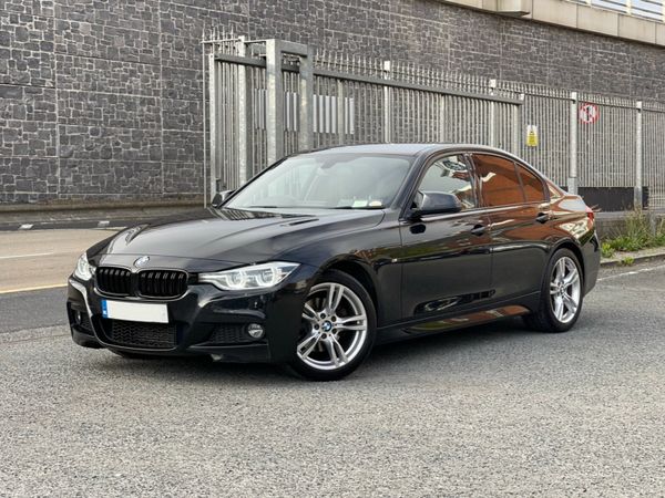 BMW 3-Series Saloon, Petrol Hybrid, 2017, Black