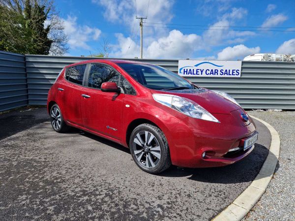 Nissan Leaf Hatchback, Electric, 2018, Red