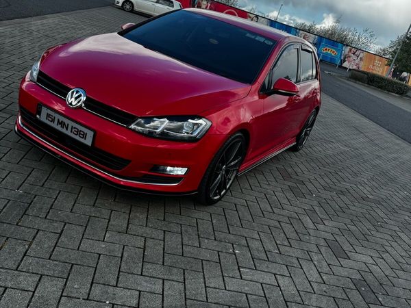 Volkswagen Golf Hatchback, Diesel, 2015, Red