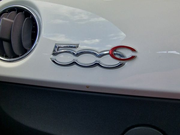 Fiat 500C Convertible, Petrol, 2016, White
