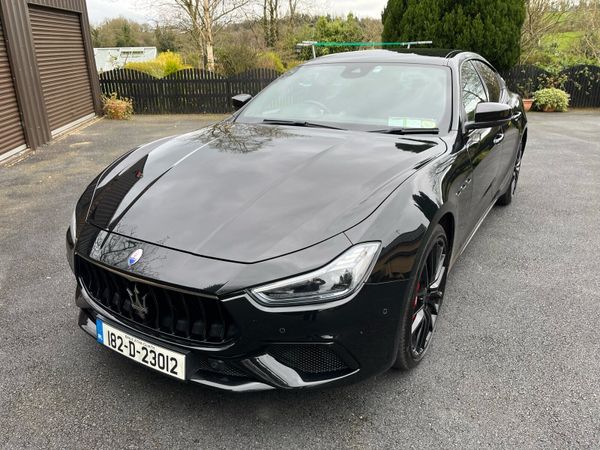 Maserati Ghibli Saloon, Diesel, 2018, Black