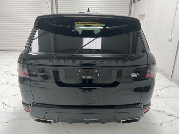 Land Rover Range Rover Sport SUV, Petrol Hybrid, 2021, Black