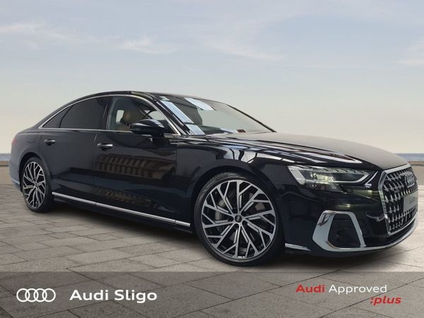 Audi A8 Saloon, Petrol Plug-in Hybrid, 2024, Black