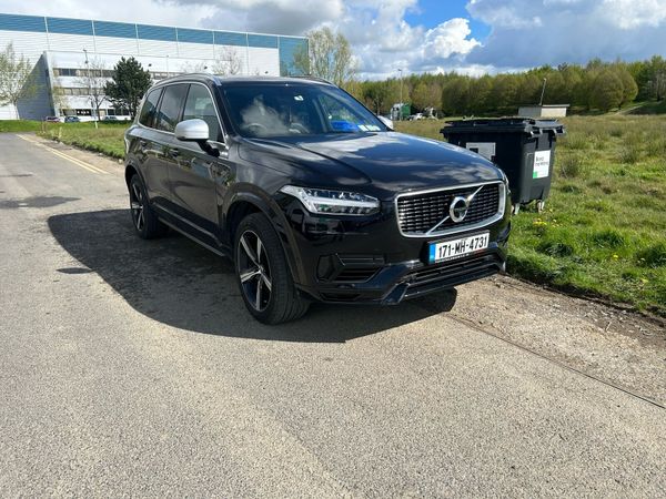 Volvo XC90 SUV, Diesel Plug-in Hybrid, 2017, Black