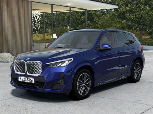 BMW iX1 SUV, Electric, 2024, Blue