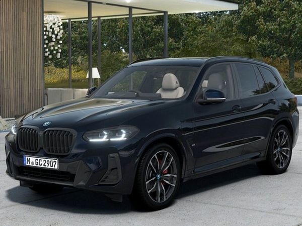 BMW X3 SUV, Petrol Plug-in Hybrid, 2024, Black