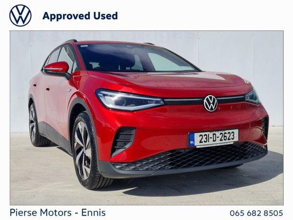 Volkswagen ID.4 SUV, Electric, 2023, Red