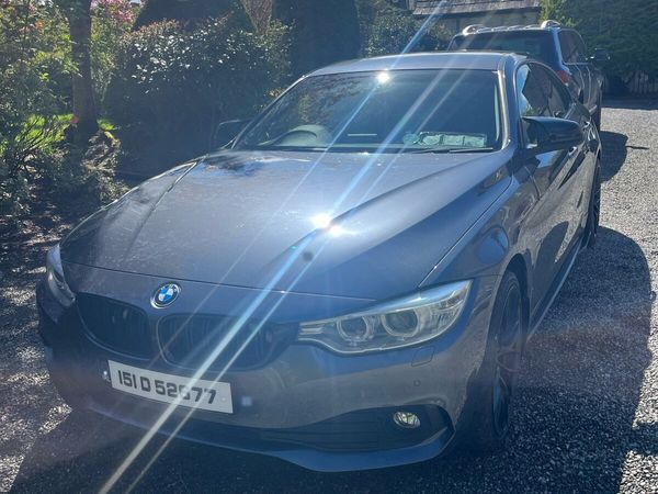 BMW 4-Series Coupe, Diesel, 2015, Grey