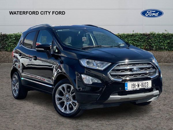 Ford EcoSport SUV, Petrol, 2019, Black