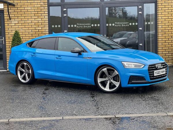 Audi A5 Hatchback, Petrol, 2020, Blue
