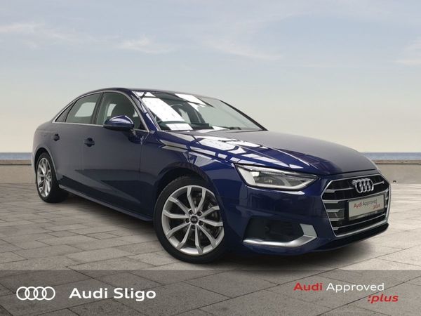 Audi A4 Saloon, Diesel, 2022, Blue