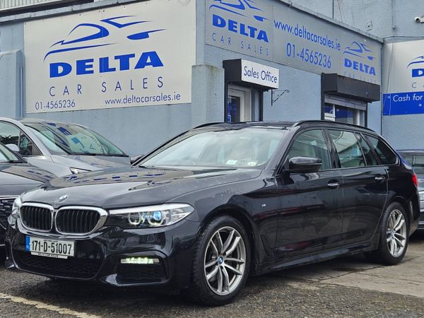 BMW 5-Series Estate, Diesel, 2017, Black