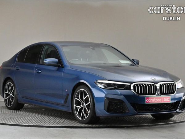 BMW 5-Series Saloon, Diesel, 2022, Blue