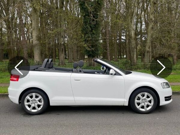 Audi A3 Convertible, Petrol, 2011, White