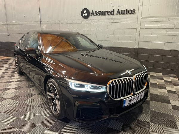 BMW 7-Series Saloon, Petrol Hybrid, 2021, Black