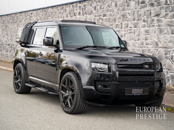 Land Rover Defender SUV, Petrol Plug-in Hybrid, 2023, Black