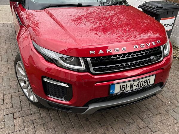 Land Rover Range Rover Evoque SUV, Diesel, 2016, Red