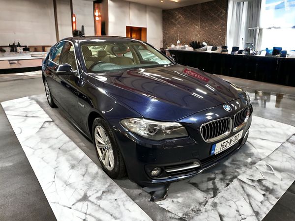 BMW 5-Series Saloon, Diesel, 2015, Blue