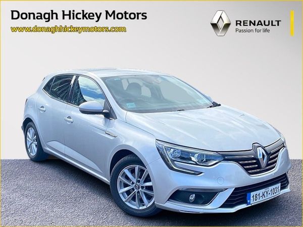 Renault Megane Hatchback, Diesel, 2018, Silver