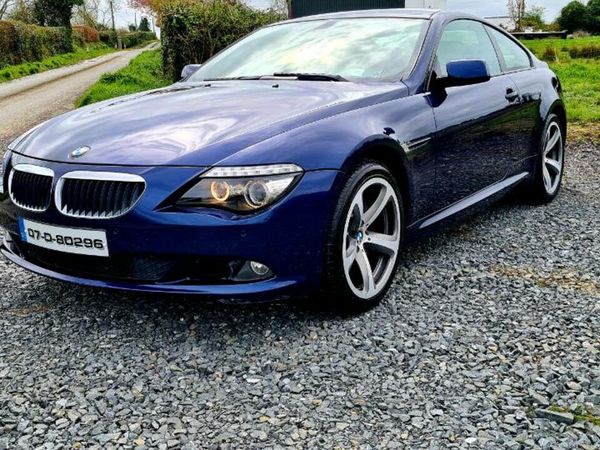 BMW 6-Series Coupe, Petrol, 2007, Blue