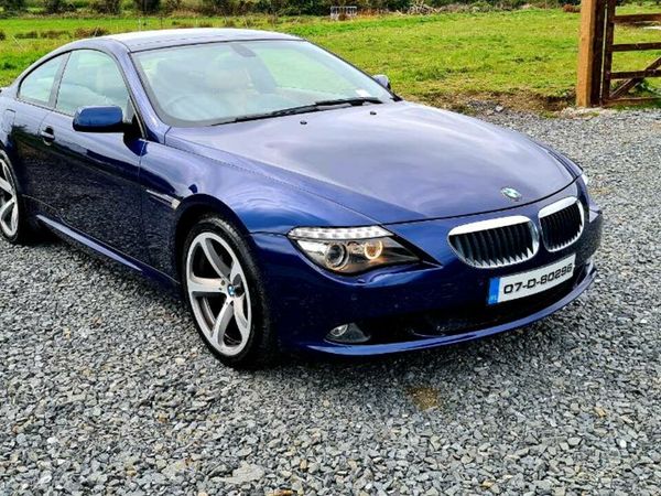 BMW 6-Series Coupe, Petrol, 2007, Blue