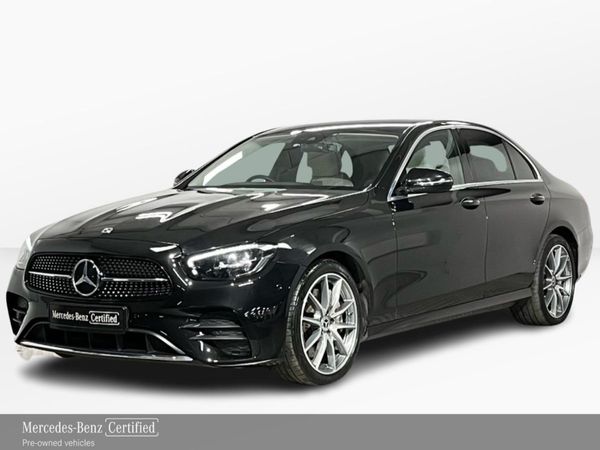 Mercedes-Benz E-Class Saloon, Petrol Plug-in Hybrid, 2022, Black