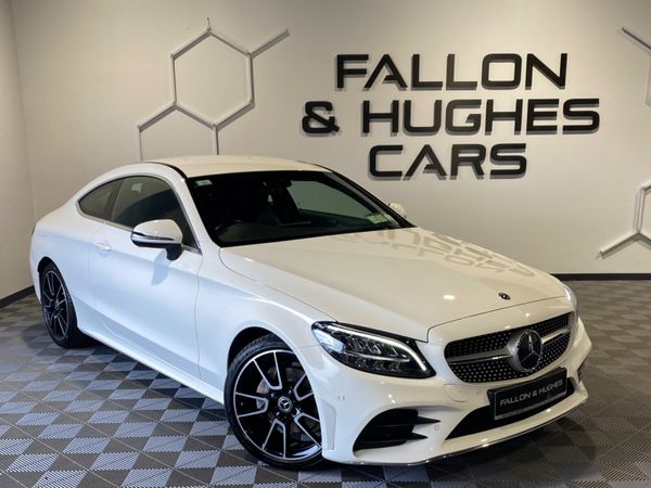 Mercedes-Benz C-Class Coupe, Diesel, 2019, White