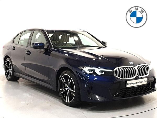 BMW 3-Series Saloon, Petrol Plug-in Hybrid, 2023, Blue