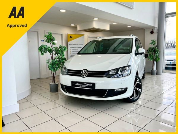Volkswagen Sharan MPV, Petrol, 2017, White