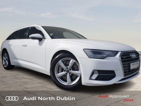Audi A6 Estate, Petrol Hybrid, 2022, White