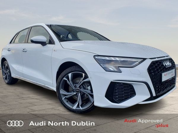 Audi A3 Hatchback, Petrol Plug-in Hybrid, 2024, White