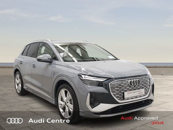 Audi Q4 e-tron SUV, Electric, 2024, Grey