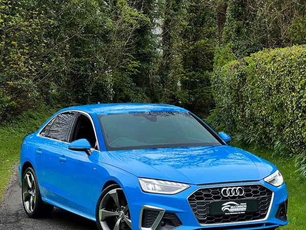 Audi A4 Saloon, Diesel, 2020, Blue