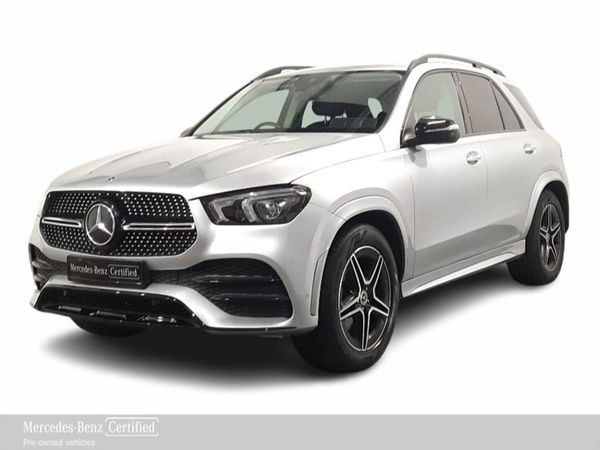 Mercedes-Benz GLE-Class SUV, Diesel Hybrid, 2022, Silver