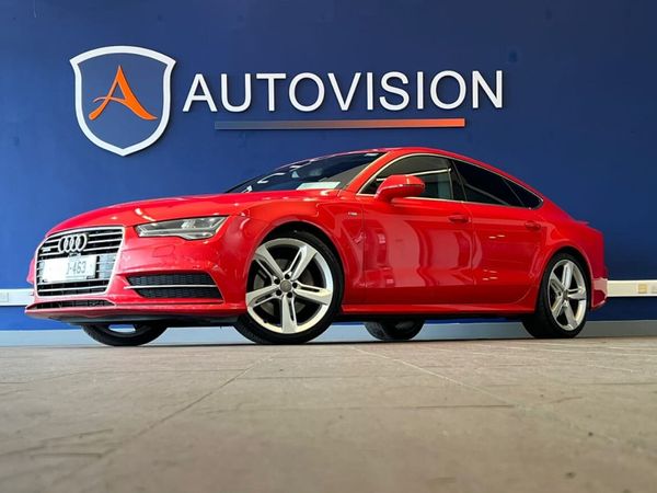 Audi A7 Hatchback, Diesel, 2015, Red