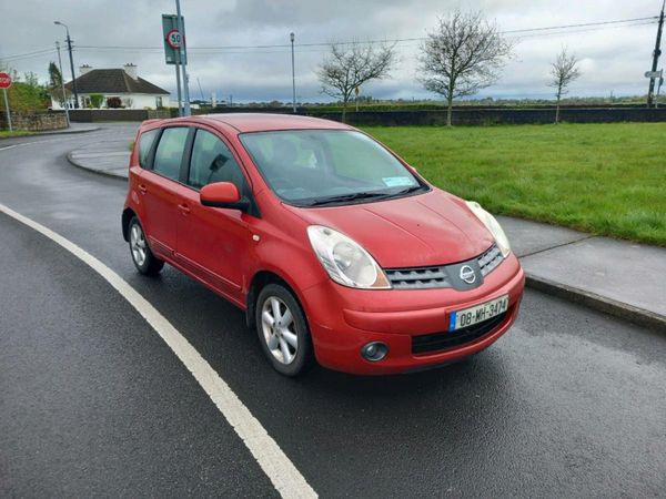 Nissan Note MPV, Diesel, 2008, Red