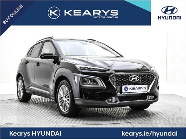 Hyundai KONA Crossover, Petrol, 2019, Black