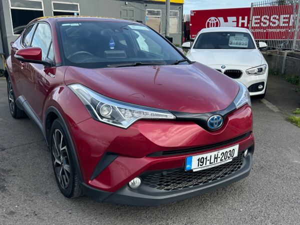 Toyota C-HR Hatchback, Petrol Hybrid, 2019, Red