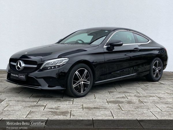 Mercedes-Benz C-Class Coupe, Petrol, 2021, Black