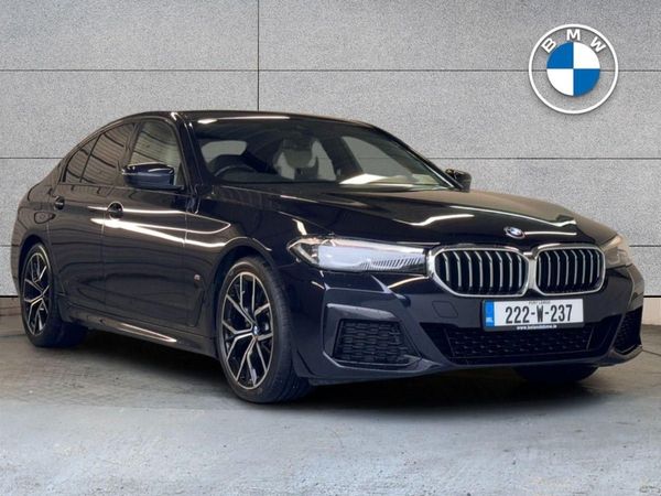 BMW 5-Series Saloon, Diesel, 2022, Black
