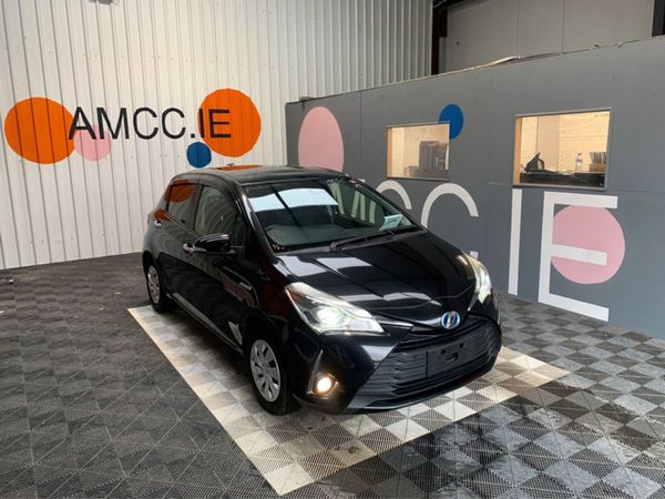 Toyota Vitz Hatchback, Hybrid, 2019, Black