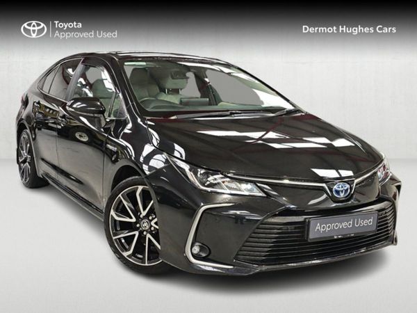 Toyota Corolla Saloon, Hybrid, 2021, Black