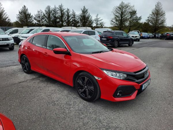 Honda Civic Hatchback, Diesel, 2018, Red