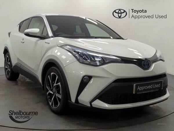 Toyota C-HR , Hybrid, 2021, White