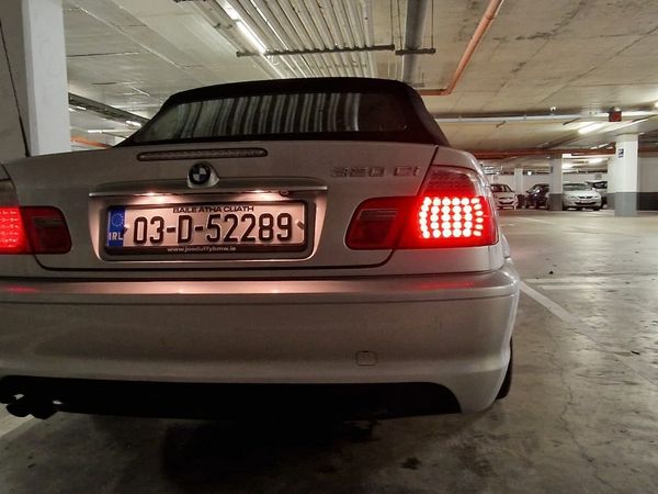 BMW 3-Series Convertible, Petrol, 2003, Silver