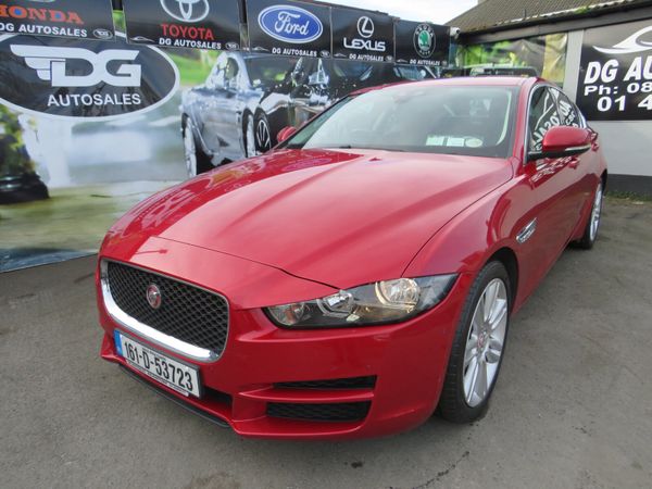 Jaguar XE Saloon, Diesel, 2016, Red