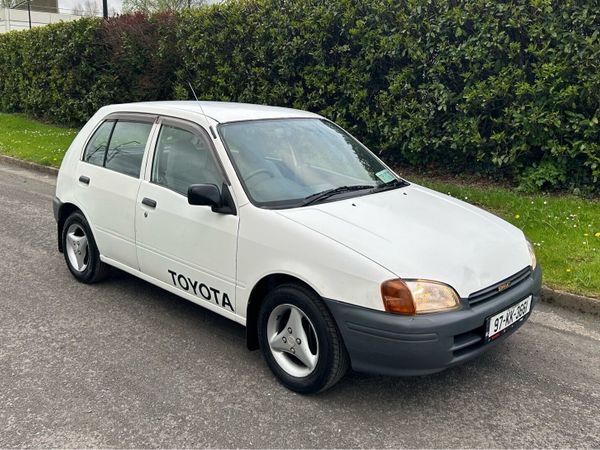 Toyota Starlet Hatchback, Diesel, 1997, White