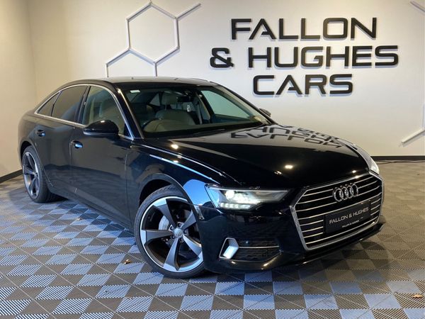 Audi A6 Saloon, Diesel Hybrid, 2021, Black