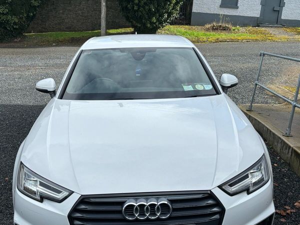 Audi A4 Saloon, Diesel, 2018, White