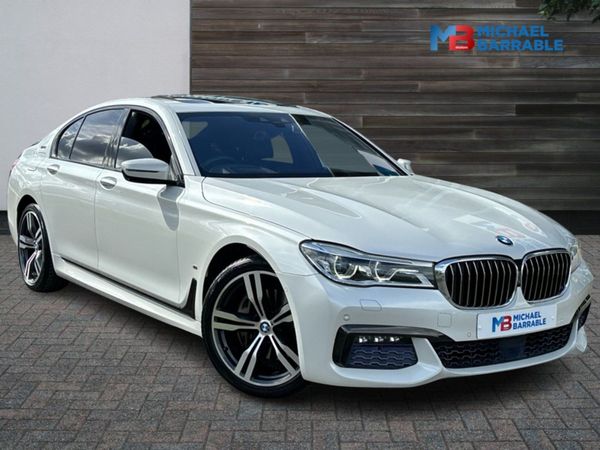 BMW 7-Series Saloon, Petrol Plug-in Hybrid, 2018, White